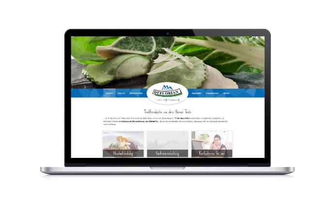 Deflorian Webdesign – Werbeagentur Axams Werbeagentur Axams - Webauftritt Deflorian